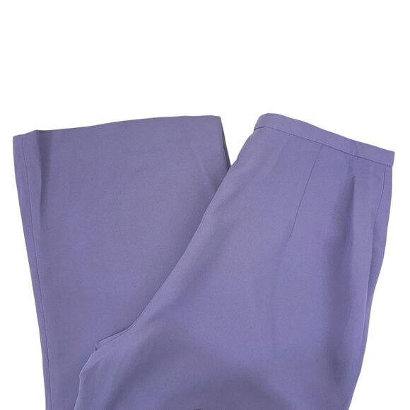 Vintage | Pierre Cardin Femme | 8 | Purple | Trousers | Classic | Minimalist - Picture 11 of 16